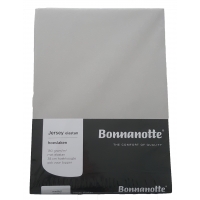 Bonnanotte jersey elastan hoeslaken lichtgrijs